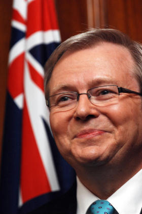 Kevin Rudd used ANZAC Day to facilitate a new ANZAC Task Force.