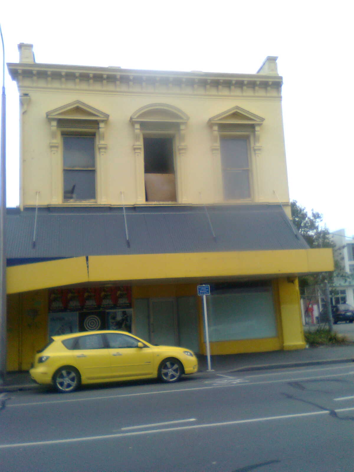 This building is going to be turned into apartments